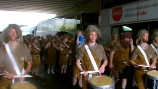 STEEPLE DEFENDERS FB PLAYING UNDER BRIDGE @ RETURN ROUTE, LARNE FLAGSHIP 12TH 2014