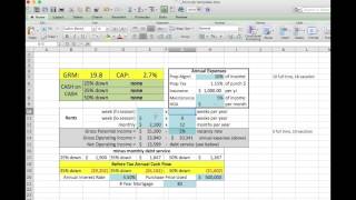 Investor Spreadsheet Tutorial