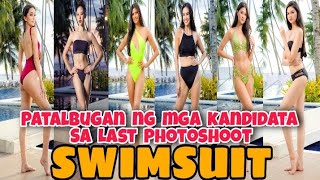 Patalbugan sa Last Photoshoot ng mga Kandidata sa Swimsuit / Miss Universe Philippines 2021