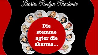 Stemme agter die skerms 2022