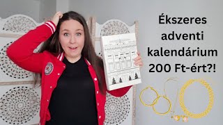 Ékszeres adventi kalendárium 200 ft-ért?!