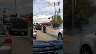 Idiot bikers instant karma for being a jerk! #shortsvideo #shorts #biker