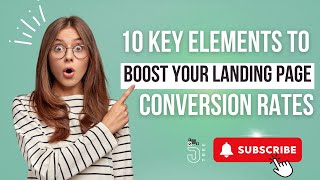 10 Key Elements to Boost Your Landing Page Conversion Rates | #conversations #marketingtips