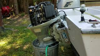 40 hp Honda outboard