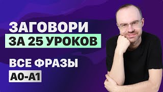 РАЗГОВОРНЫЙ АНГЛИЙСКИЙ ЯЗЫК – ВСЕ ФРАЗЫ. АНГЛИЙСКОГО ЯЗЫКА. ВСЕ УРОКИ. АНГЛИЙСКИЙ ЯЗЫК С НУЛЯ A0 A1