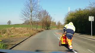 Roads are getting fixed during lockdown