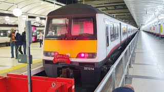 Last Ever Class 321 Departure from London Liverpool Street (Class 321 Farewell Tour) - 29/04/23