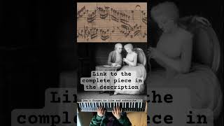 Bach’s compositional mastery: the only Fugue with just two voices from the well tempered clavier I