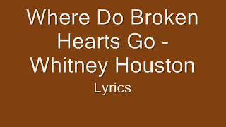 Where do broken hearts go ( lyrics ) - Whitney Houston