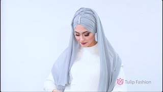 Instant Chiffon River Hijab from Tulip Fashion