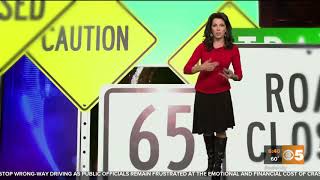 AZ News anchor in black boots - 13-Feb-2018