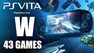 The PSVita Project - Compilation W - All PlayStation Vita Games