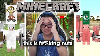 Not Safe's Minecraft updates are INSANE!! (REACTION)