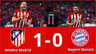 Atletico Madrid vs Bayern Munich 1-0 Highlights & Goals (Champions League) HD 2016 | 29/09/2016