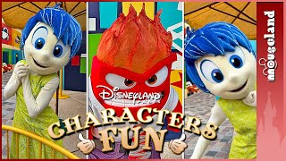 Joy & Anger from Inside Out 2 in Walt Disney Studios Park, Disneyland Paris 2024