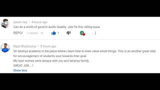 Feedback by viewers ssb interview prep lakshya academy