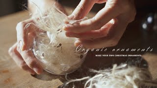 VLOG Christmas 2021/ Making Organic Christmas Ornaments/ 트리장식 만들기/ 말린 오렌지/ 올가닉오너먼트/ 브이로그 미국일상