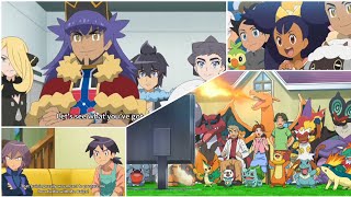 Everyone is watching Ash match with Steven | Ash vs Steven | cheering for Ash🤩| Pokémon journeys