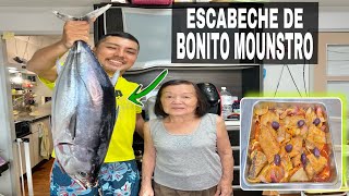 DELICIOSO ESCABECHE DE BONITO GIGANTE ! - Comida peruana