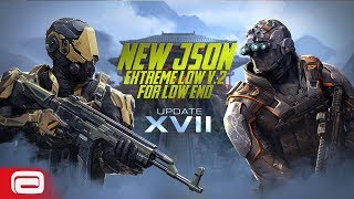 Modern Combat 5 | Update JSON 60fps Extreme Low V.2 | LOW END