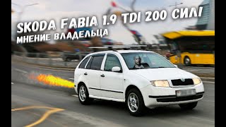 Skoda Fabia 1.9 TDI 200 сил! Мнение владельца