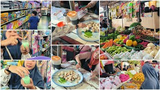 KEPASAR LAGI PENUHI JANJI BELI MAINAN SEKALIGUS CARI BUAH UNTUK KETEMPAT KAKAK SEPUPU