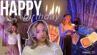 BIRTHDAY sweet 20 | Как прошло мое день рождение? Много сюрпризов + организация