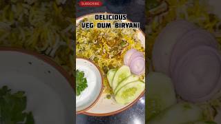 Delicious veg dum biryani recipe||fir full recipe👆🏻||#shorts #short #music