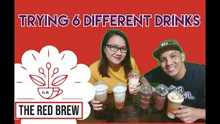 TRYING OUT 6 DIFFERENT COFFEE AND TEA DRINKS