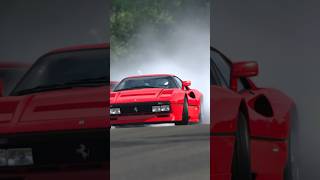 Pouring smoke 💨 on Brands Hatch #gt7 #ps5 #ferrari #288 #gto #gaming #brands #drift #smoke #t300