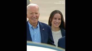 US President Biden arrives in Peru for APEC