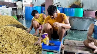 Making Chanachur by machine | Chanachur Making Process | টক ঝাল চানাচুর তৈরি  |  Bengal Vlog