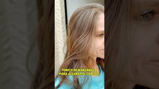 Aclara tu cabello en casa NATURAL #trucosdebelleza #cabello #tipsnaturales #tips #trucosytips #fyp