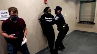 BLM arrests inside Rochester Police Department Public Safety Building