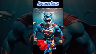 💥 Superhero But Shark #shorts #superhero #marvel #shark