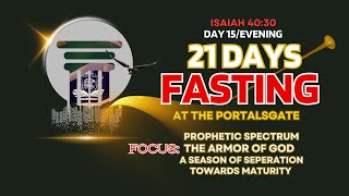 THE IMPORTANCE OF FASTING AND THE GREAT FEAST. JOHN 7:37. DAY 15/EVENING