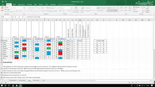 Teachers mark book   test page   commendations for As using ROUNDDOWN