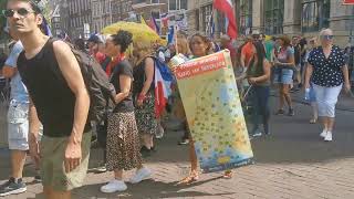 Demonstratie Amsterdam 23 juli 2022