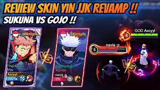 Review Skin Yin JJK Revamp !! Sukuna Vs Gojo🔥 SKIN PALING KEREN SEDUNIA ASLI DEH GA BOONG SUER