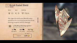 Elder Scrolls Blades: Orcish Scaled Shield