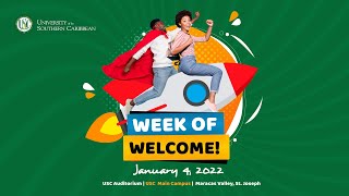 Week of Welcome 2023 - Freshmen Orientation  -  January 4, 2023