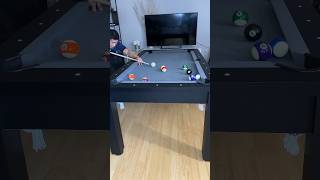 Smooth 8 Ball Kick Shot🔥#shortsfeed #shorts #asmr #viral #billiards #8ballpool #fun #ball #snooker