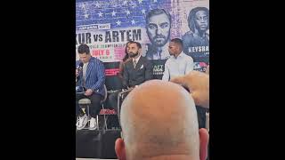 Shakur Stevenson vs Artem Harutyunyan Press Conference.