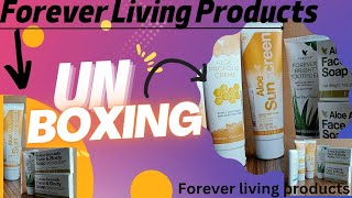 Unboxing forever living products | New forever products unboxing | 2cc forever products unboxing