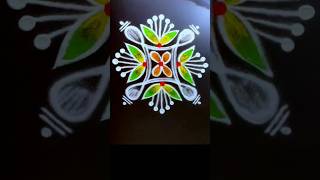 Attractive new rangoli designs for beginners kolam 🌺 traditional muggulu 🌺#shorts #trending #muggulu