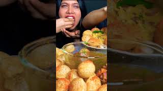 SPICY PANI PURI EATING CHALLENGE | GOLGAPPA EATING ASMR #shortvideo #shorts #viral #mukbang #ghupchu