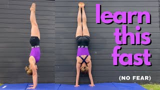 LEARN A HANDSTAND IN 1 DAY? Beginner Handstand Tutorial