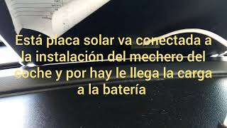 INSTALAR PANEL SOLAR en un COCHE