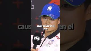 Yuki Tsunoda  en la conferencia de prensa previa al Gran Premio de Austria 🇦🇹