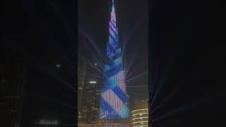 LED Show at Burj Khalifa #burjkhalifa #arbicremix #music #arbicrimixreally #dubai #remix #youreyes